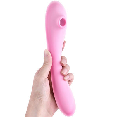 Erocome - Andromeda Flexible Vibrating Clitoral Air Stimulator Massager (Pink)