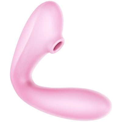 Erocome - Andromeda Flexible Vibrating Clitoral Air Stimulator Massager (Pink)