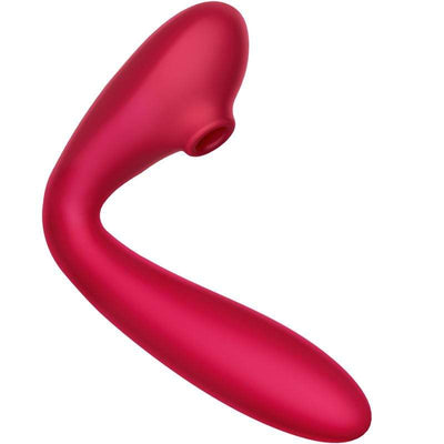 Erocome - Andromeda Flexible Vibrating Clitoral Air Stimulator Massager (Red)