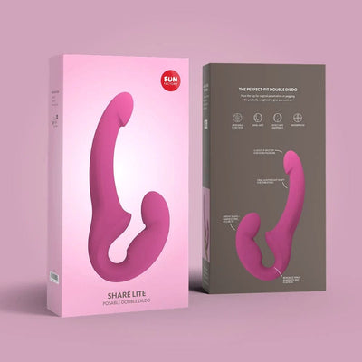 Fun Factory - Share Lite Double Dildo (Blackberry)