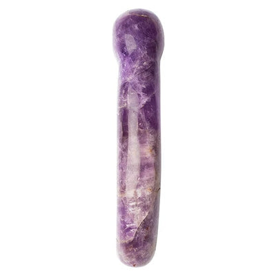 La Gemmes - G Curve Pure Amethyst Gemstone Dildo (Purple)