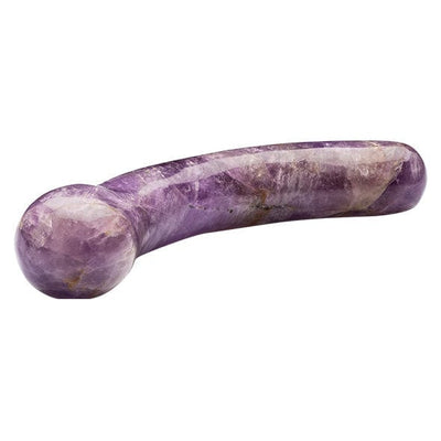 La Gemmes - G Curve Pure Amethyst Gemstone Dildo (Purple)