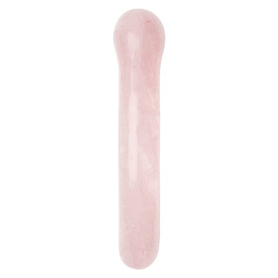 La Gemmes - G Curve Rose Quartz Dildo (Pink)