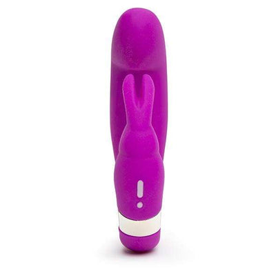 Love Honey - Happy Rabbit Mini G Spot Clitoral Curve Vibrator (Purple)