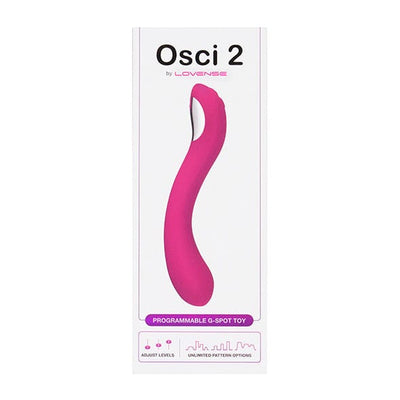 Lovense - Osci 2 App-Controlled G Spot Vibrator (Pink)