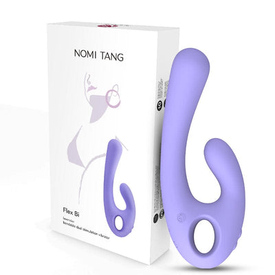 Nomi Tang - Flex Bi Bendable Dual Stimulator Rabbit Vibrator (Lavender)