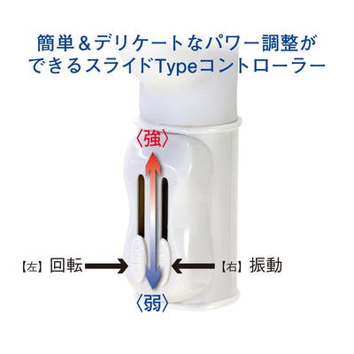 NPG - Thin White Cock Triple Slim Swing Rabbit Vibrator (White)