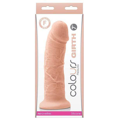 NS Novelties - Colours Pleasure Realistic Dildo Girth 7" (Beige)
