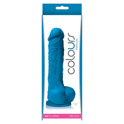 NS Novelties - Colours Pleasures Dildo 5" (Blue)