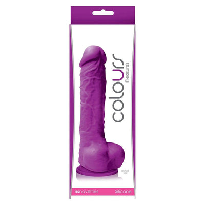 NS Novelties - Colours Pleasures Dildo 5" (Purple)