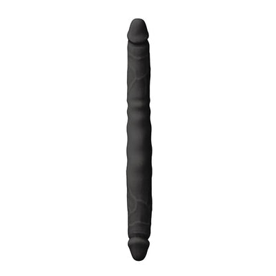 NS Novelties - Colours Silicone Double Pleasures Dildo 16" (Black)