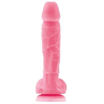 NS Novelties - Firefly Silicone Glowing Dildo 5" (Pink)