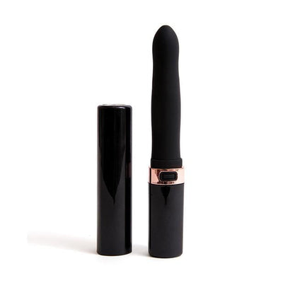 NU - Sensuelle Cache 20 Functions Covered Lip Stick Vibrator (Black)