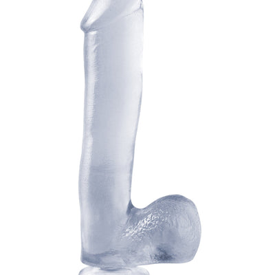 Pipedream - Basix Suction Cup Dong 10" (Clear)