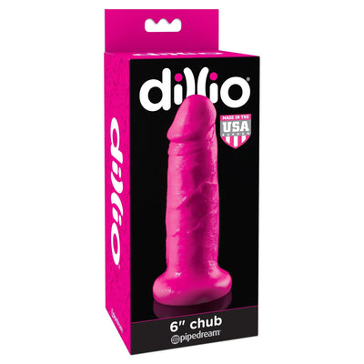 Pipedream - Dillio 6" Chub Dildo (Pink)