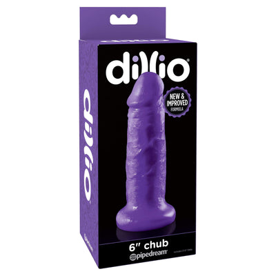 Pipedream - Dillio Chub Dildo 6" (Purple)