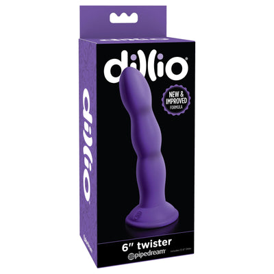 Pipedream - Dillio Twister Dildo 6" (Purple)