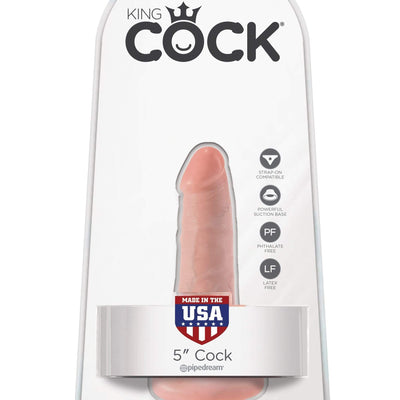 Pipedream - King Cock 5" Cock (Beige)