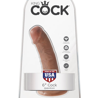 Pipedream - King Cock 6" Cock (Brown)