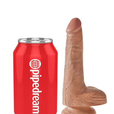 Pipedream - King Cock 6" Cock with Balls (Brown)