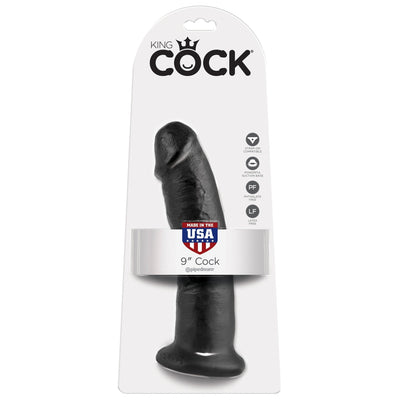Pipedream - King Cock 9" Cock (Black)