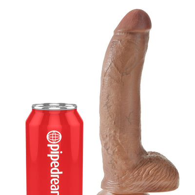 Pipedream - King Cock 9" Cock with Balls (Brown)