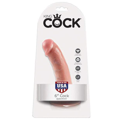 Pipedream - King Cock Dildo 6" (Flesh)