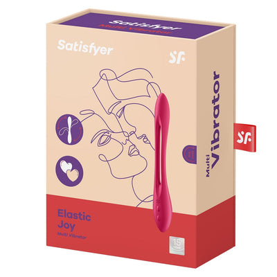 Satisfyer - Elastic Joy Flexible Multi Vibrator (Red)