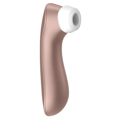 Satisfyer - Pro 2+ Air Pulse Vibration Rechargeable Clitoral Air Stimulator (Rose Gold)