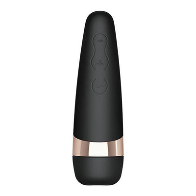Satisfyer - Pro 3+ Air Pulse Vibration Clitoral Air Stimulator (Black)