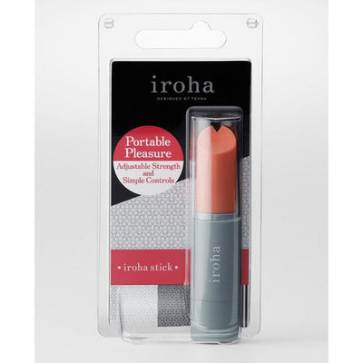 Tenga - Iroha Stick Discreet Vibrator (Grey/Beige)