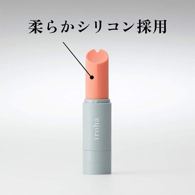 Tenga - Iroha Stick Discreet Vibrator (White/Pink)