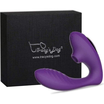 Tracy's Dog - Clitoral Air Stimulator Vibrator (Purple)