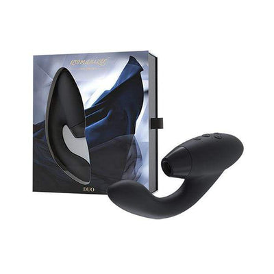 Womanizer - The Original Duo Clitoral Air Stimulator (Black)