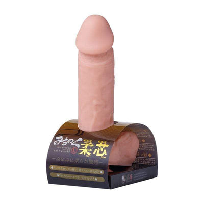World Crafts - Michinoku Soft Core Realistic Dildo L (Beige)